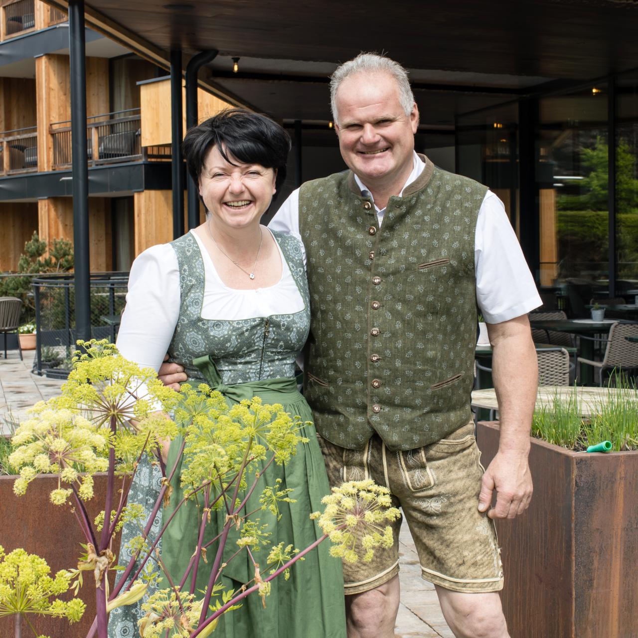 Christine und Franz Riedlsberger vom Gut Sonnberghof