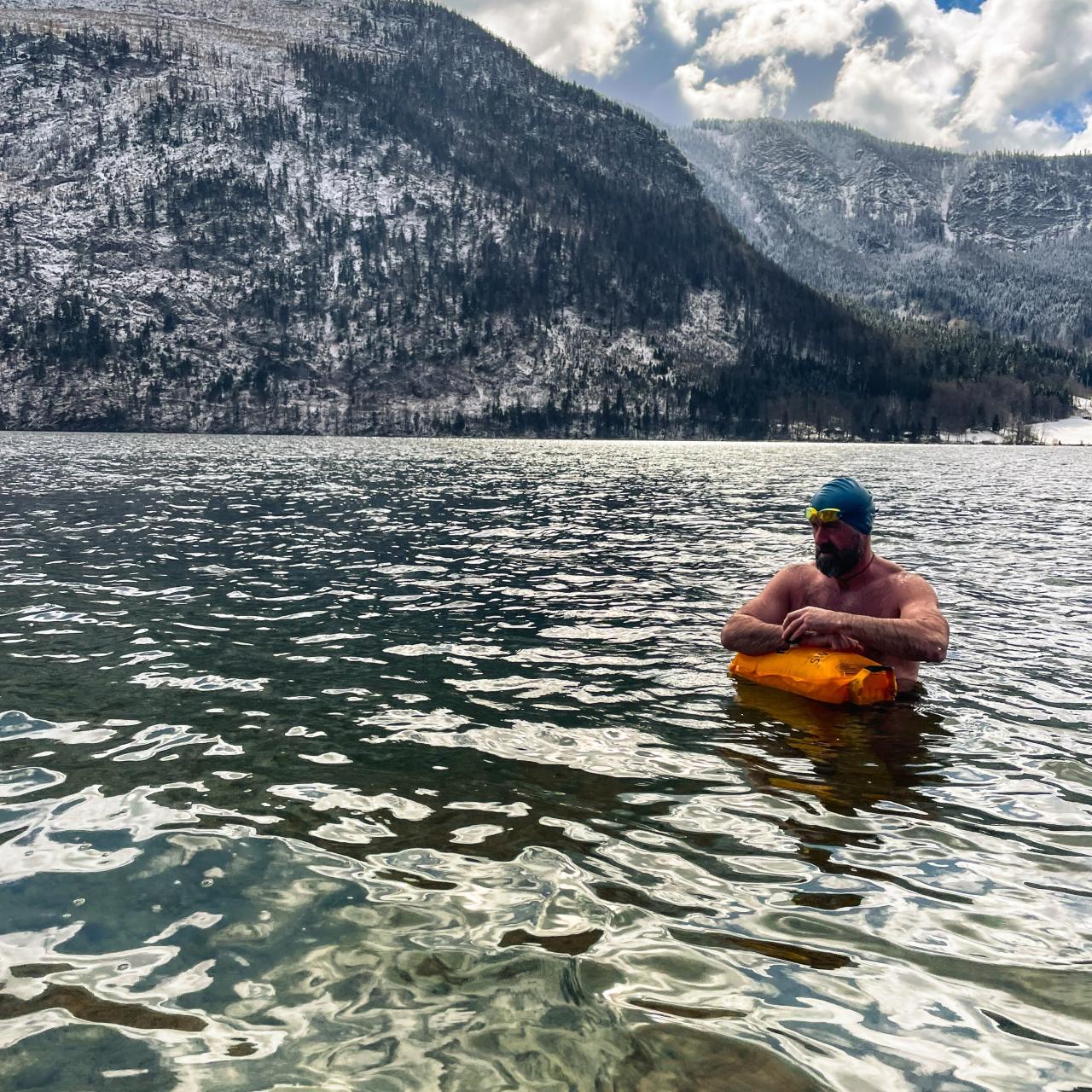 Eisbaden Josef Köberl