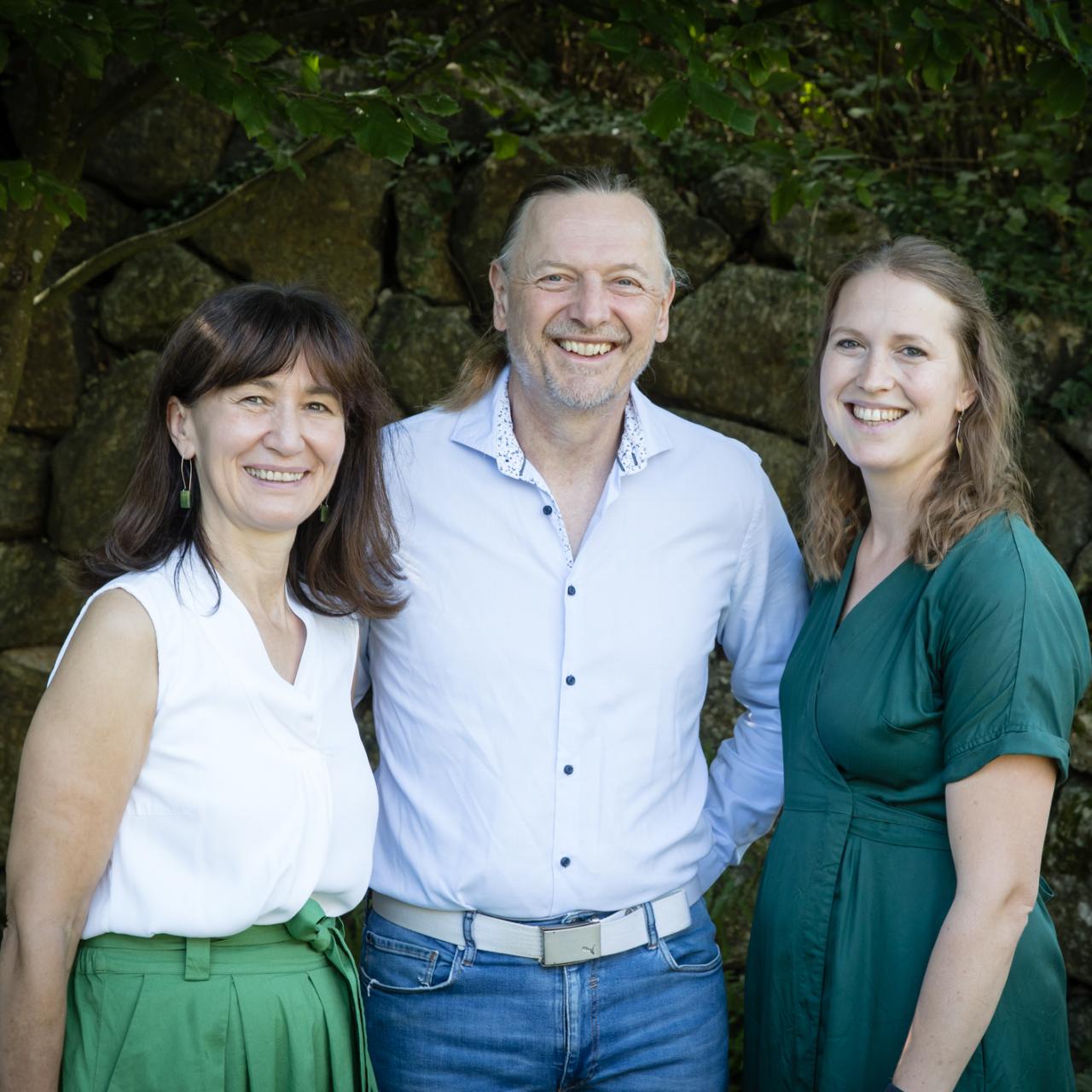 Familie Scheiblauer, Johannes, Christiane, Elisabeth