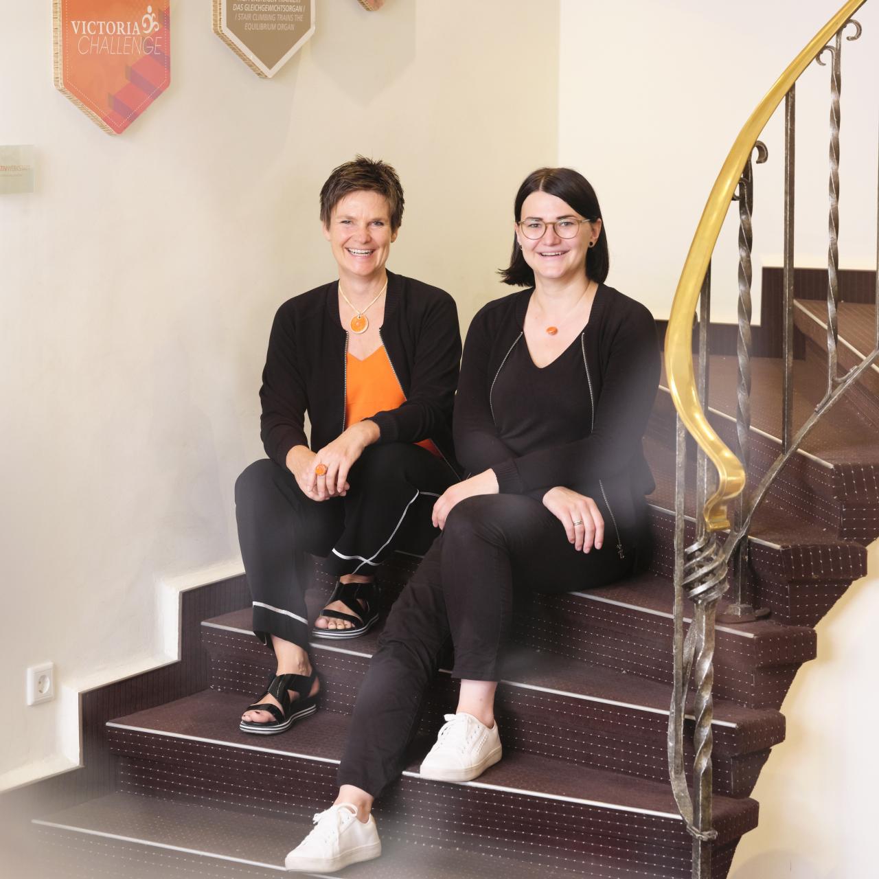 Sabine Powels und Katharina Germendorff