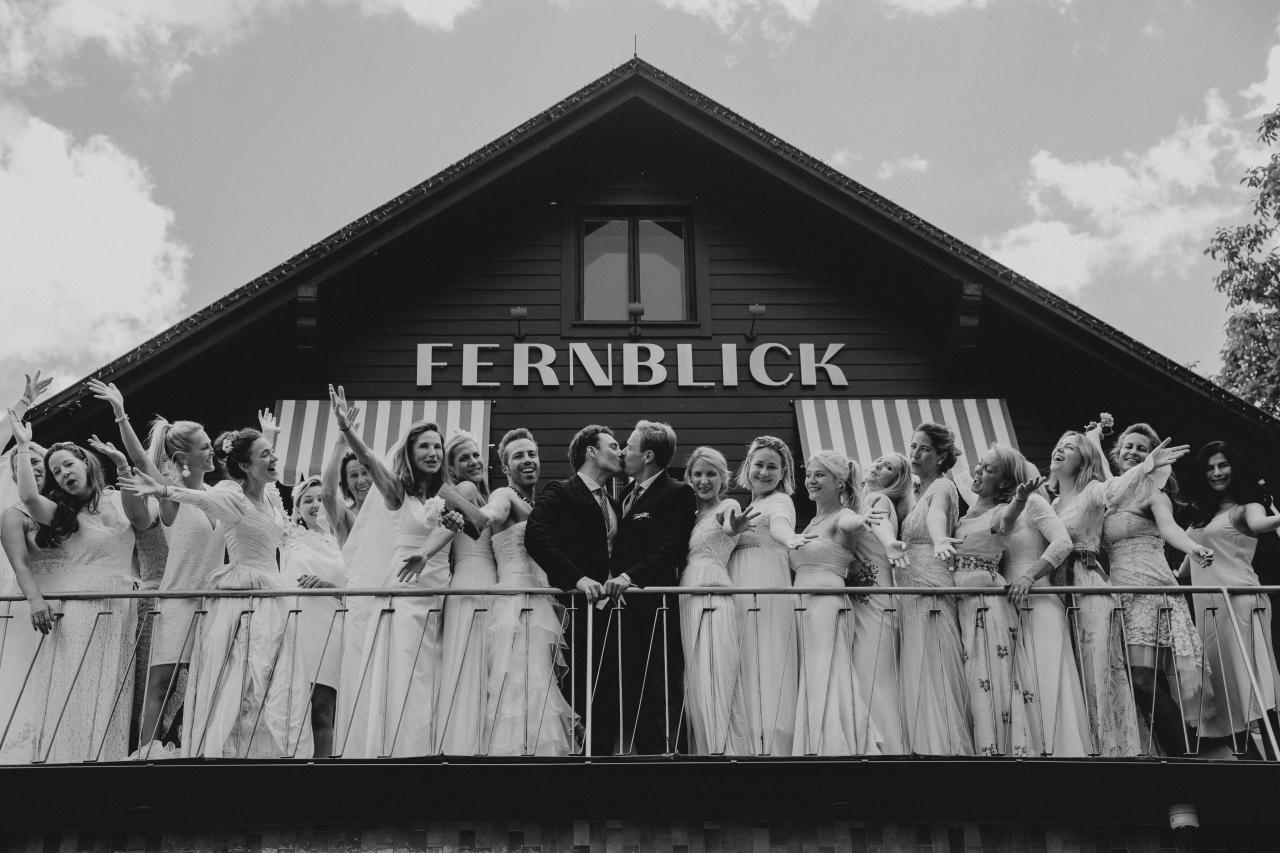 Change Maker Hotel Fernblick Hochzeitsfoto Andreas Wessely Michael Niederer