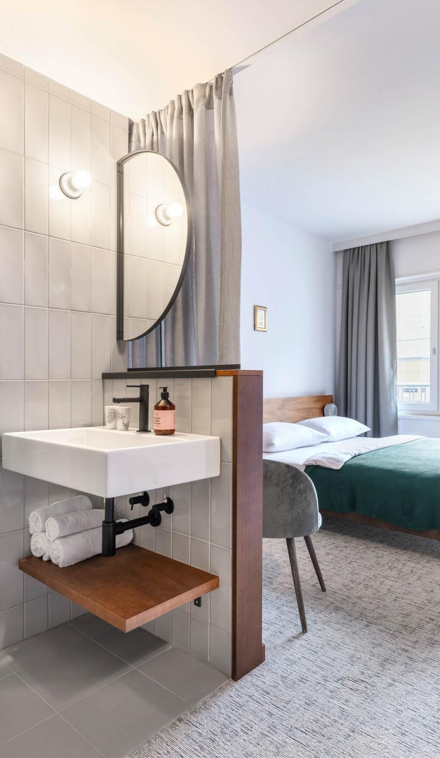 Change Maker Hotels Magdas Wien Zimmer Bad