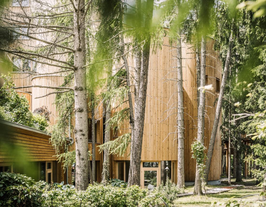 Change Maker Hotel Waldklause Oetztal Tirol Wald Spa