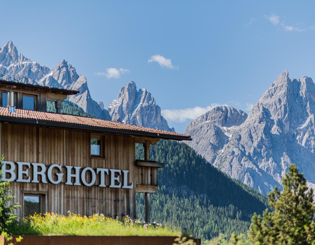 Change Maker Hotel Berghotel Sexten Sommer Dolomiten Südtirol