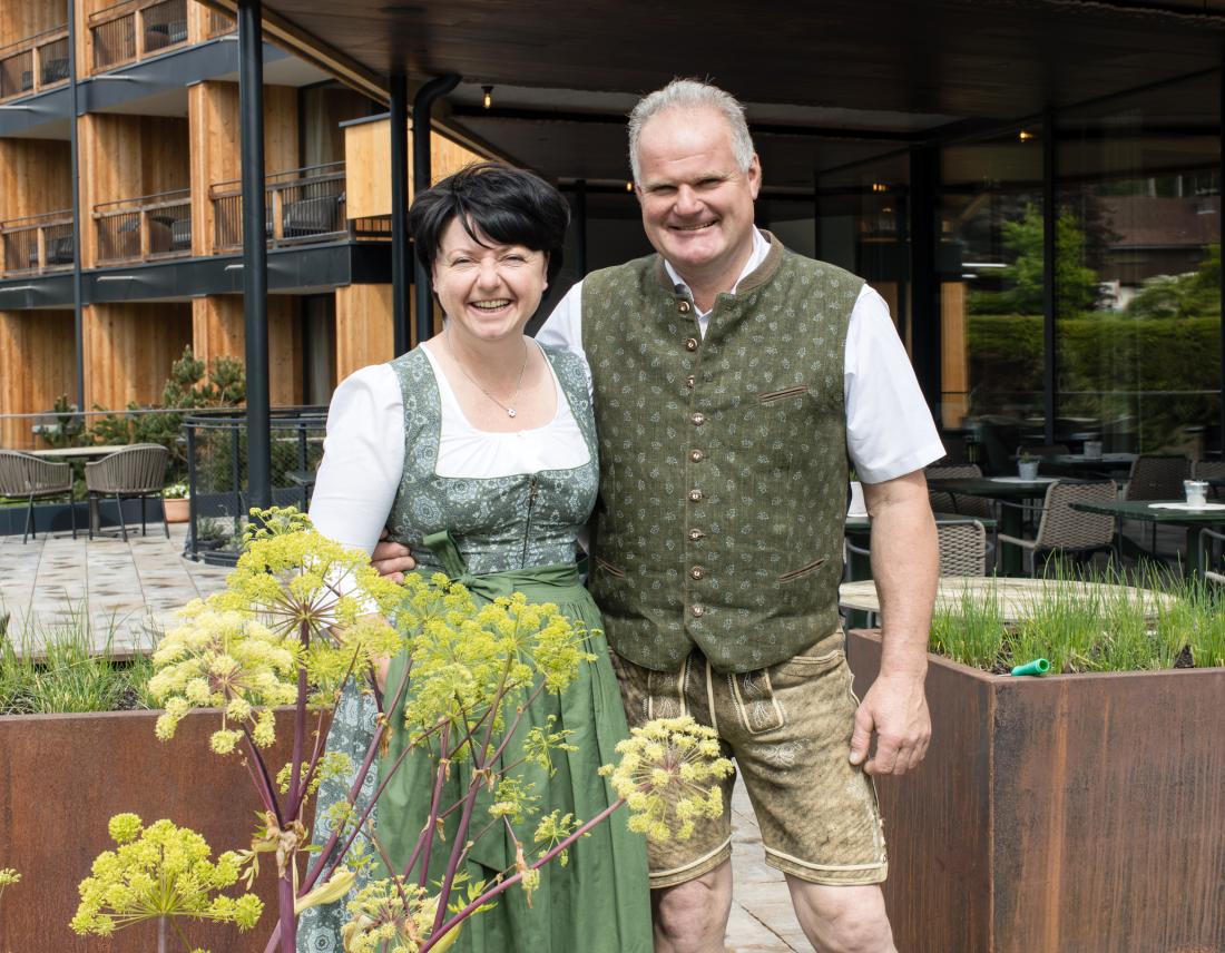 Christine und Franz Riedlsberger vom Gut Sonnberghof