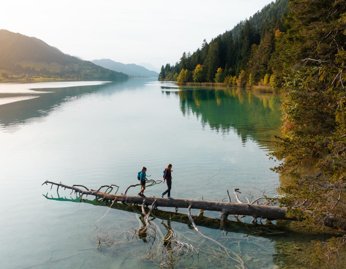 Wanderung am Weissensee