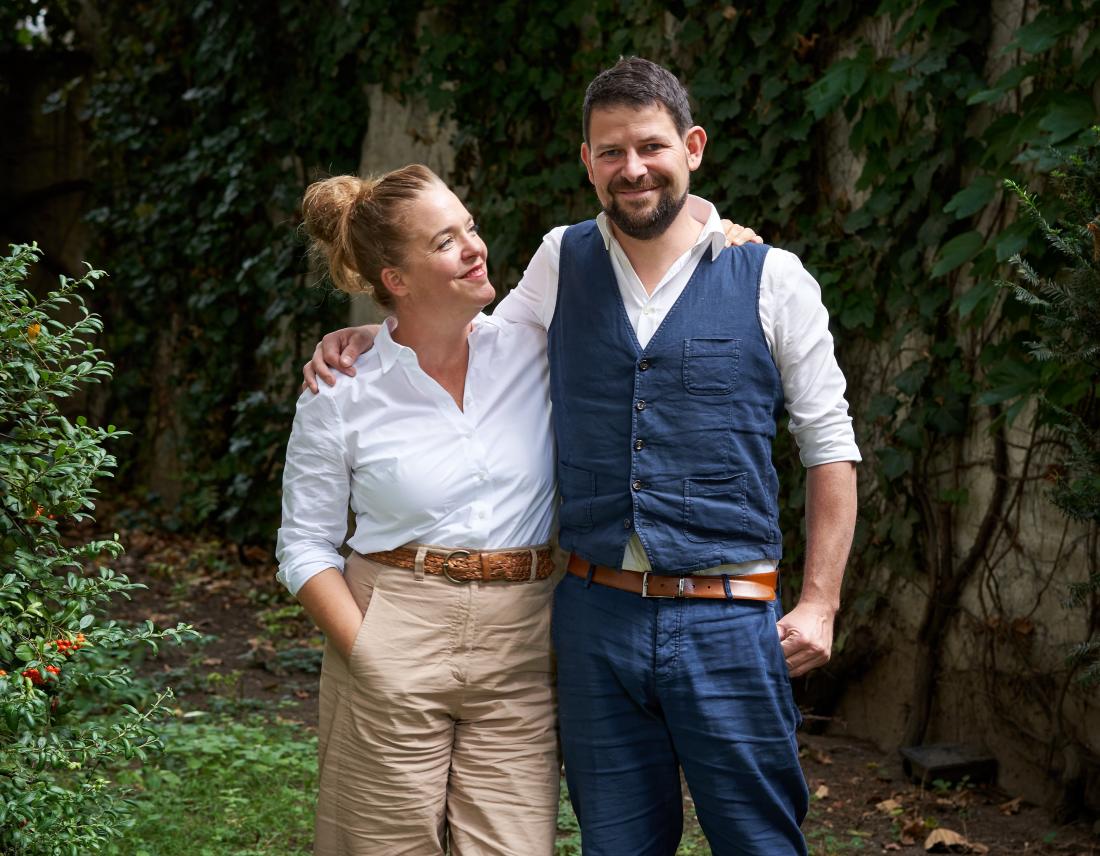 Gastgeber Verena und Georg Pastuszyn