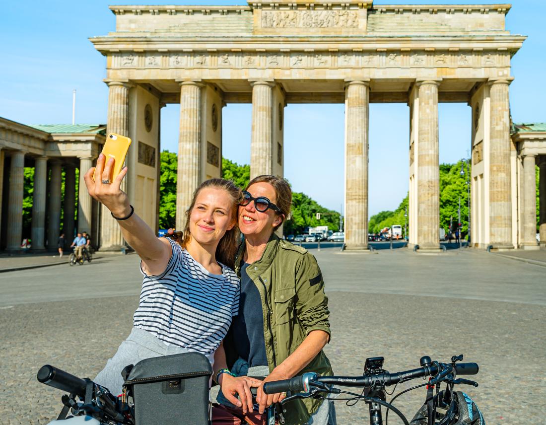 Meck- Start in Berlin Brandenburger Tor