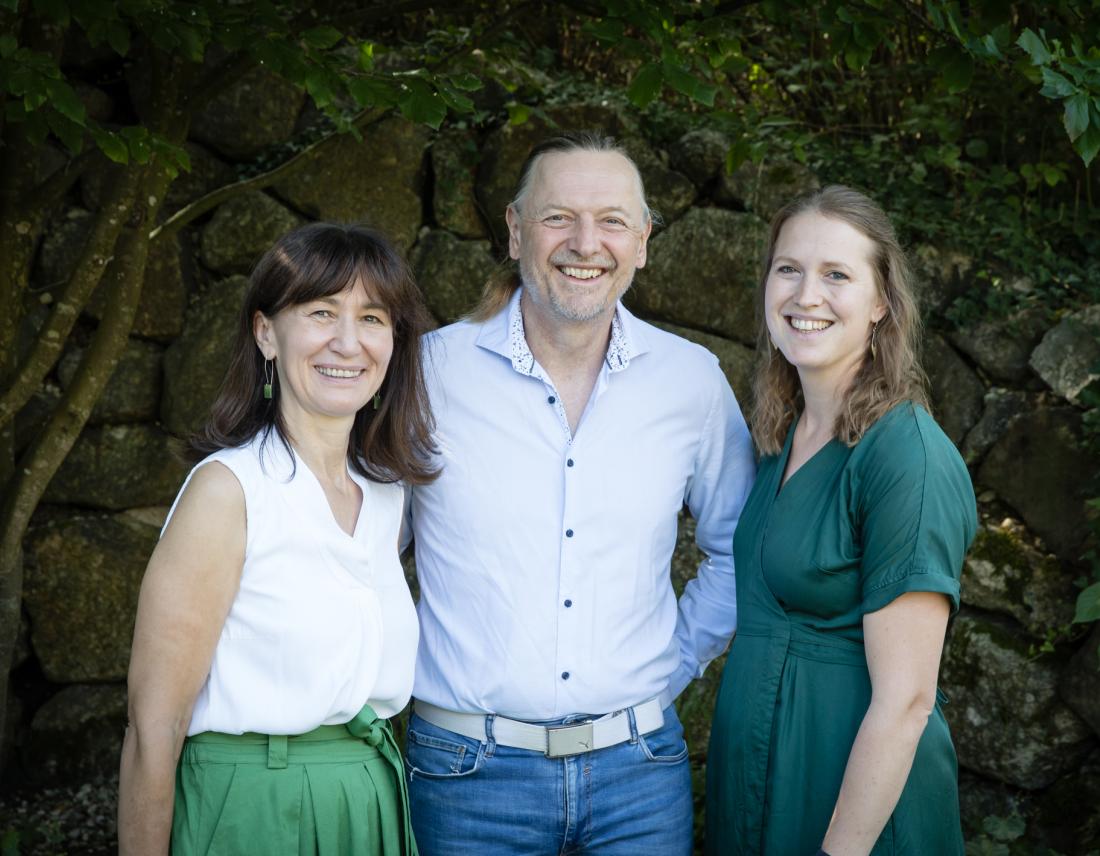 Familie Scheiblauer, Johannes, Christiane, Elisabeth