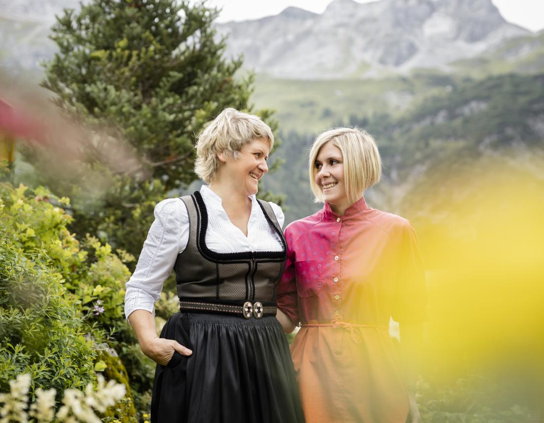 Gitti und Steffi Birk vom Hotel Stäfeli