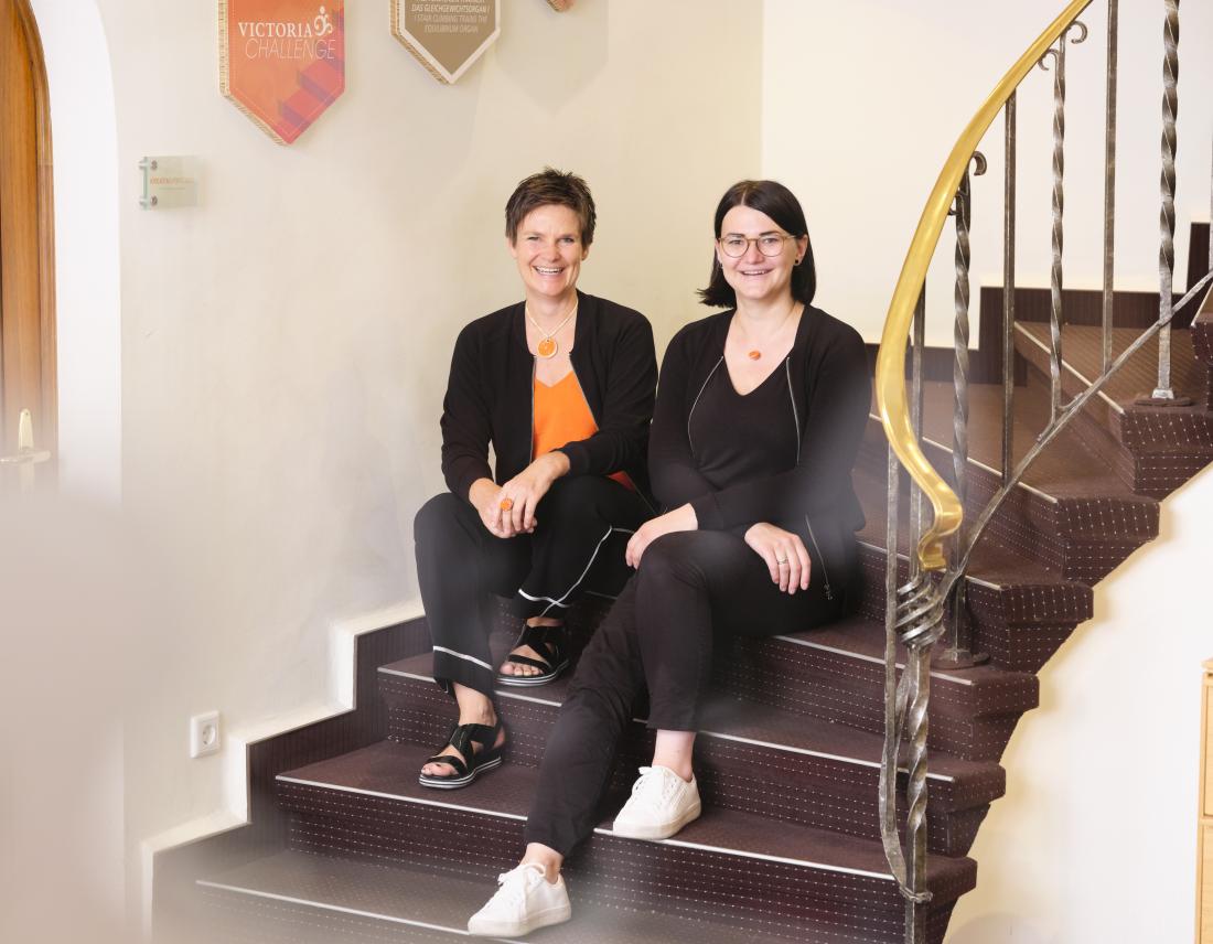 Sabine Powels und Katharina Germendorff