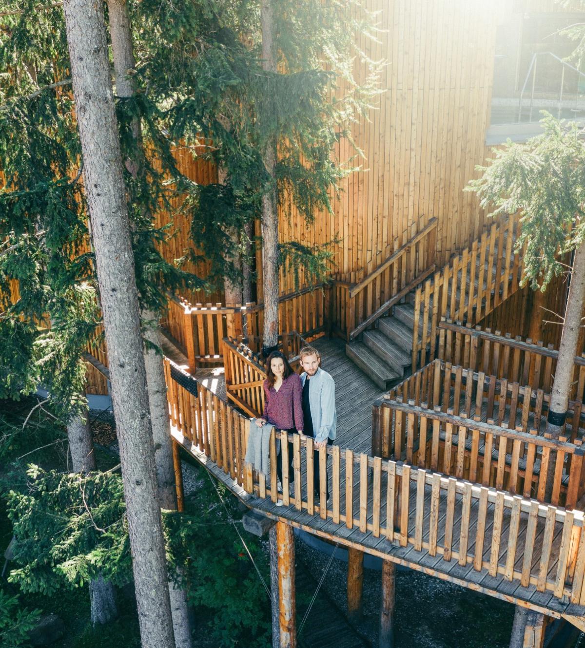 Change Maker Hotel Waldklause Oetztal  Tirol Baumpfad
