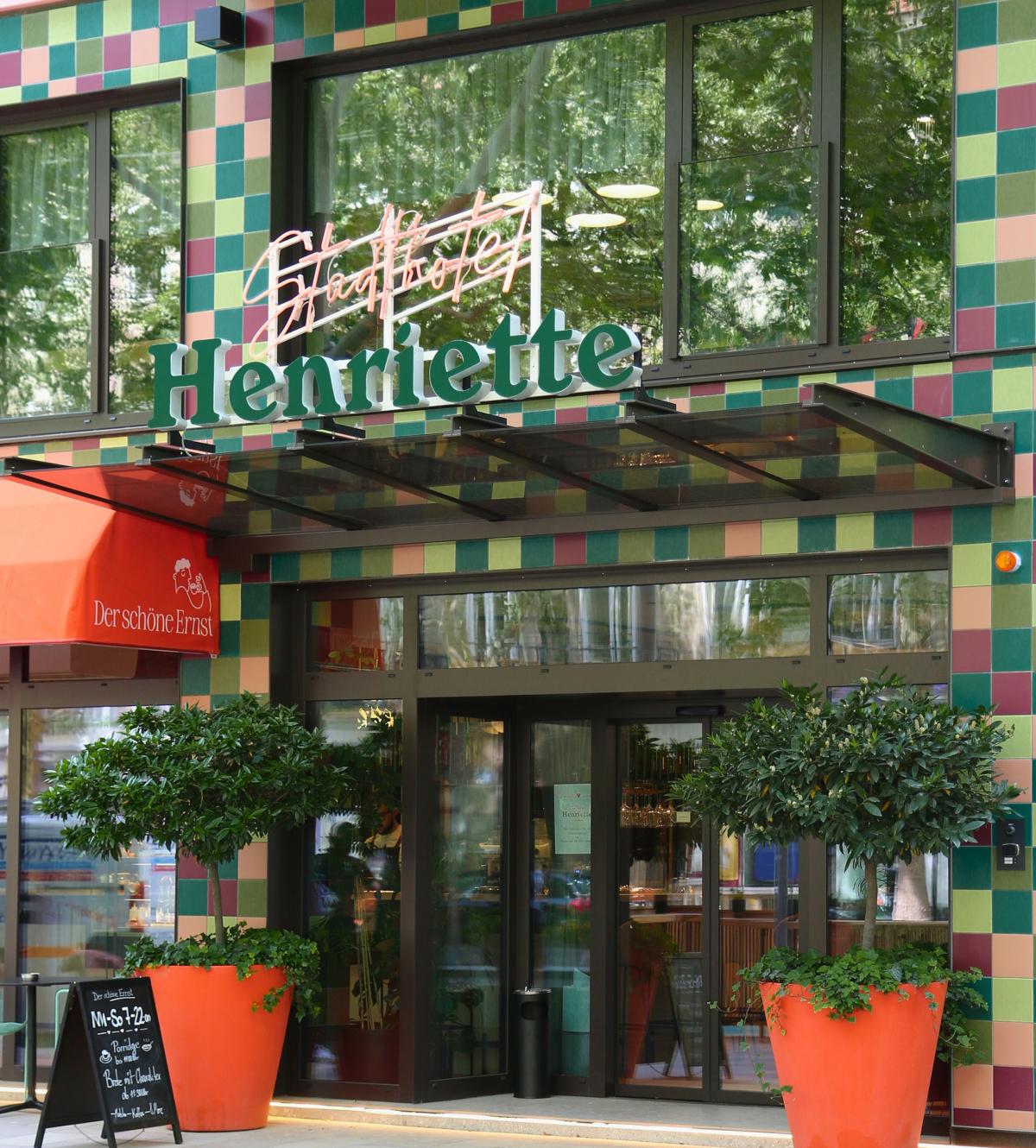 Außenansicht Hotel Henriette