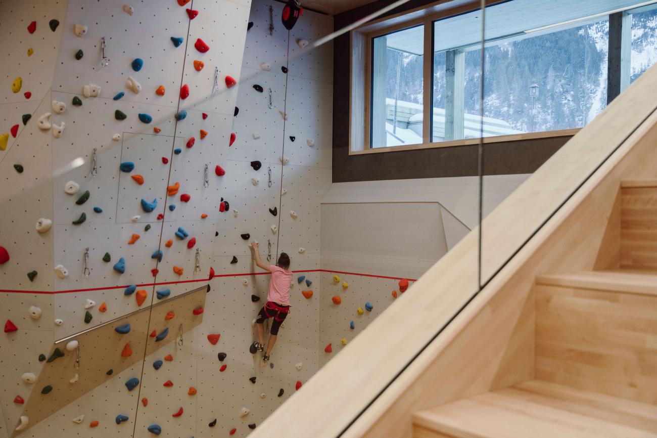 Change Maker Hotel Moargut Grossarl Boulderhalle