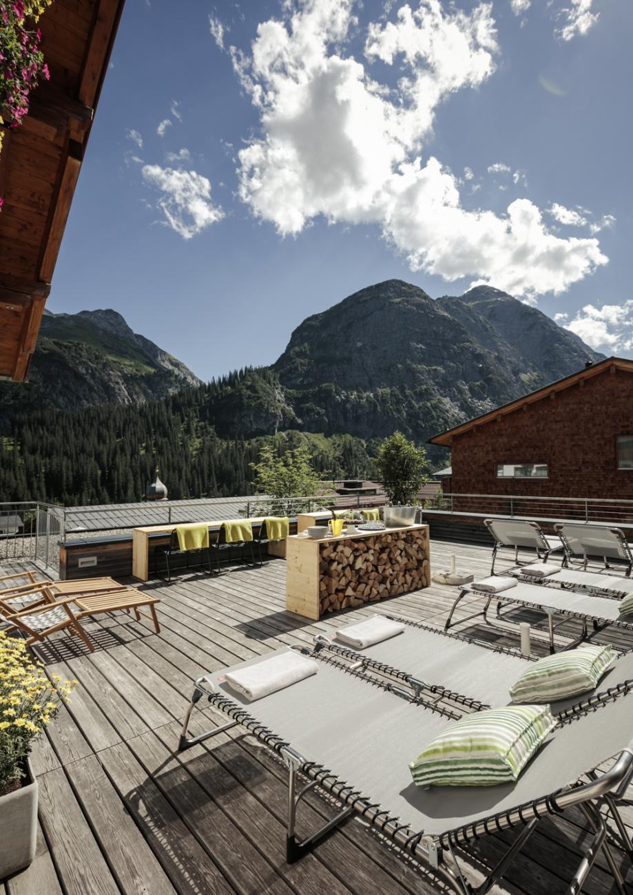 Change Maker Hotel Staefeli Arlberg Sonnendeck