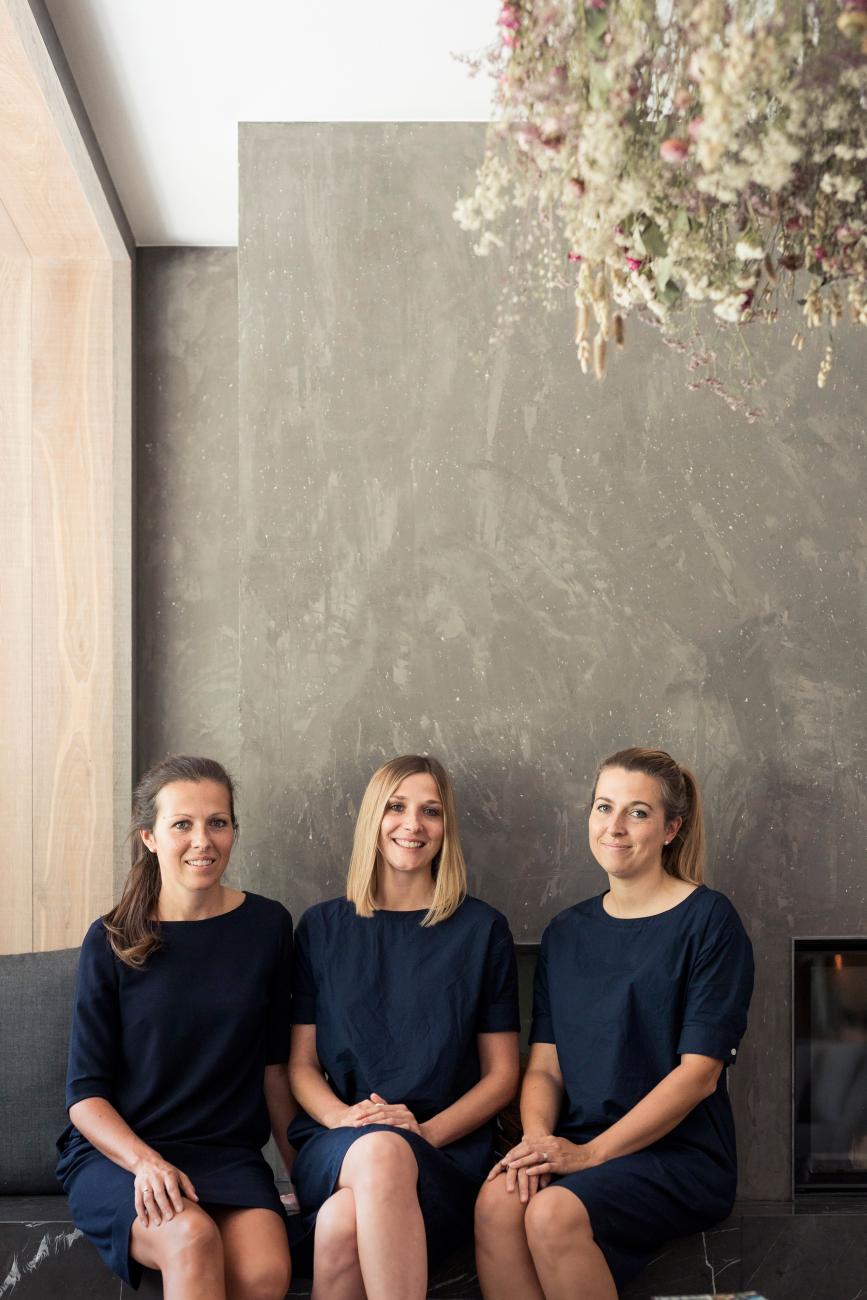 Gastgeberinnen im Hotel Petrus