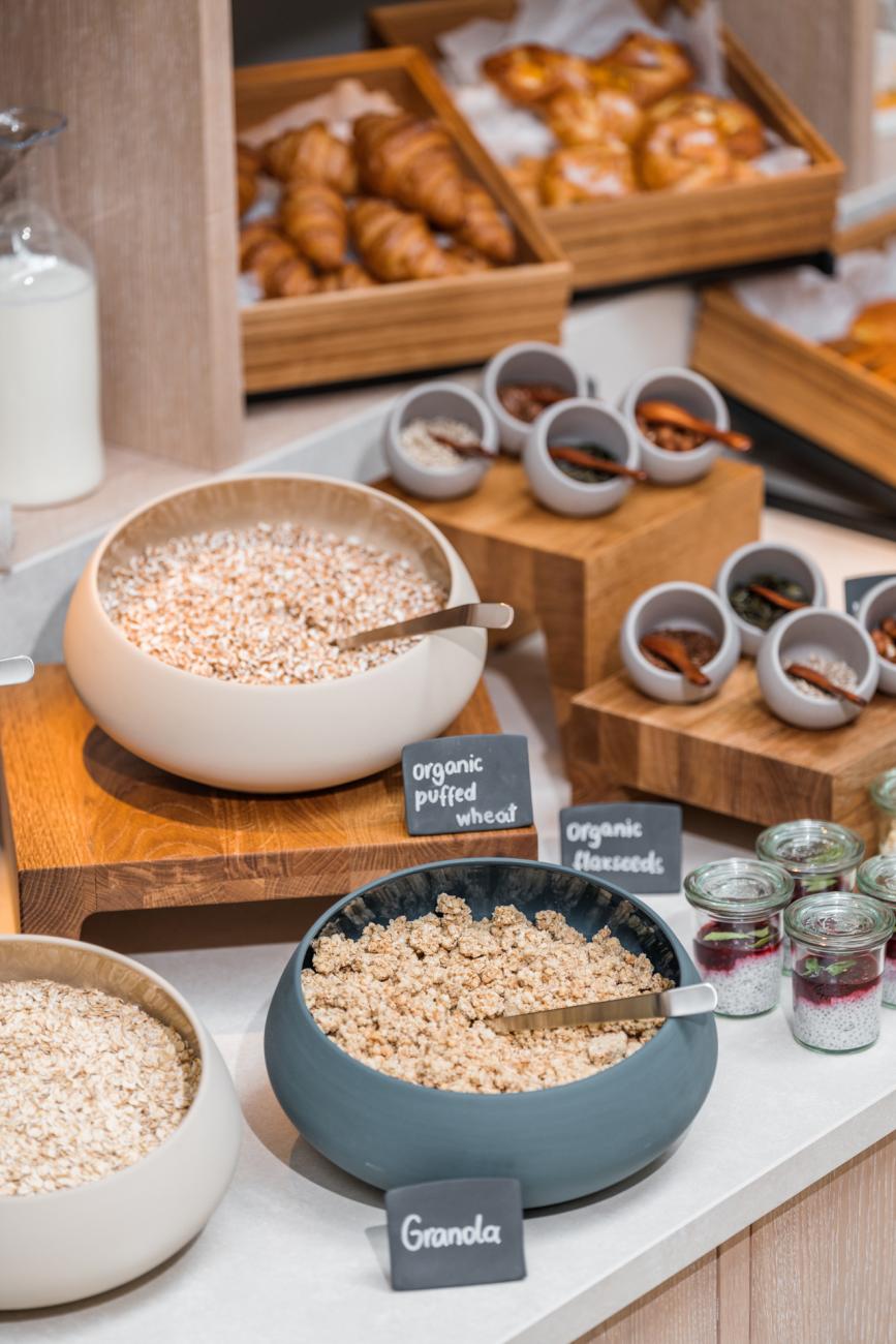 Frühstücksbuffet im Nils am See