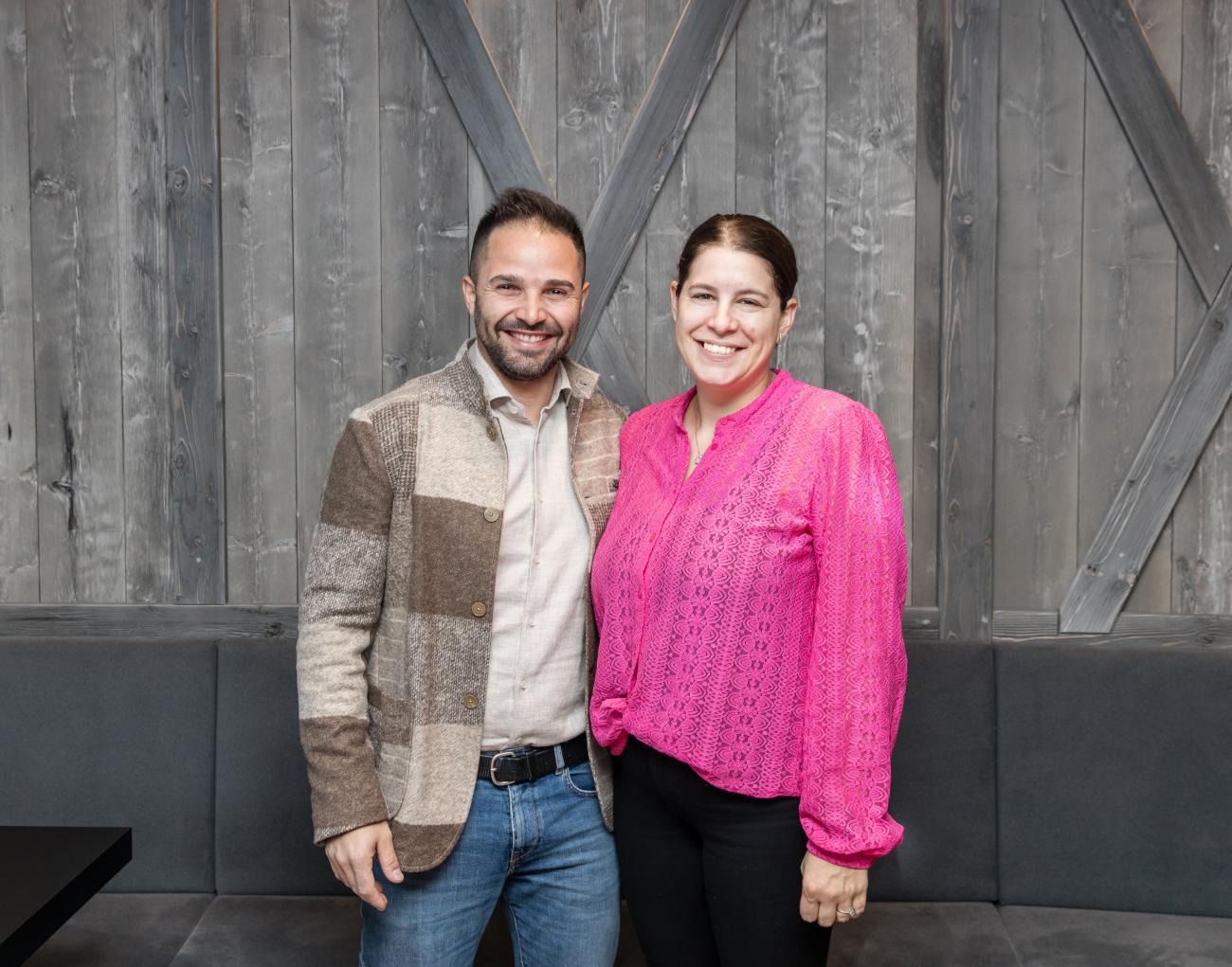 Hotelchefs vom Hirben Naturlaub: Fabian und Barbara Stoll