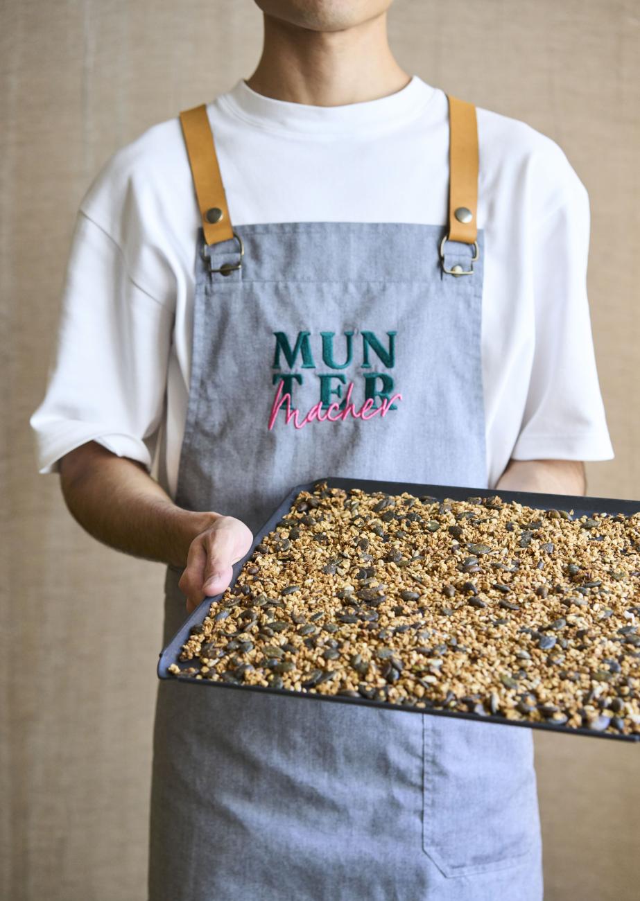 Hausgemachtes Granola im Hotel Henriette