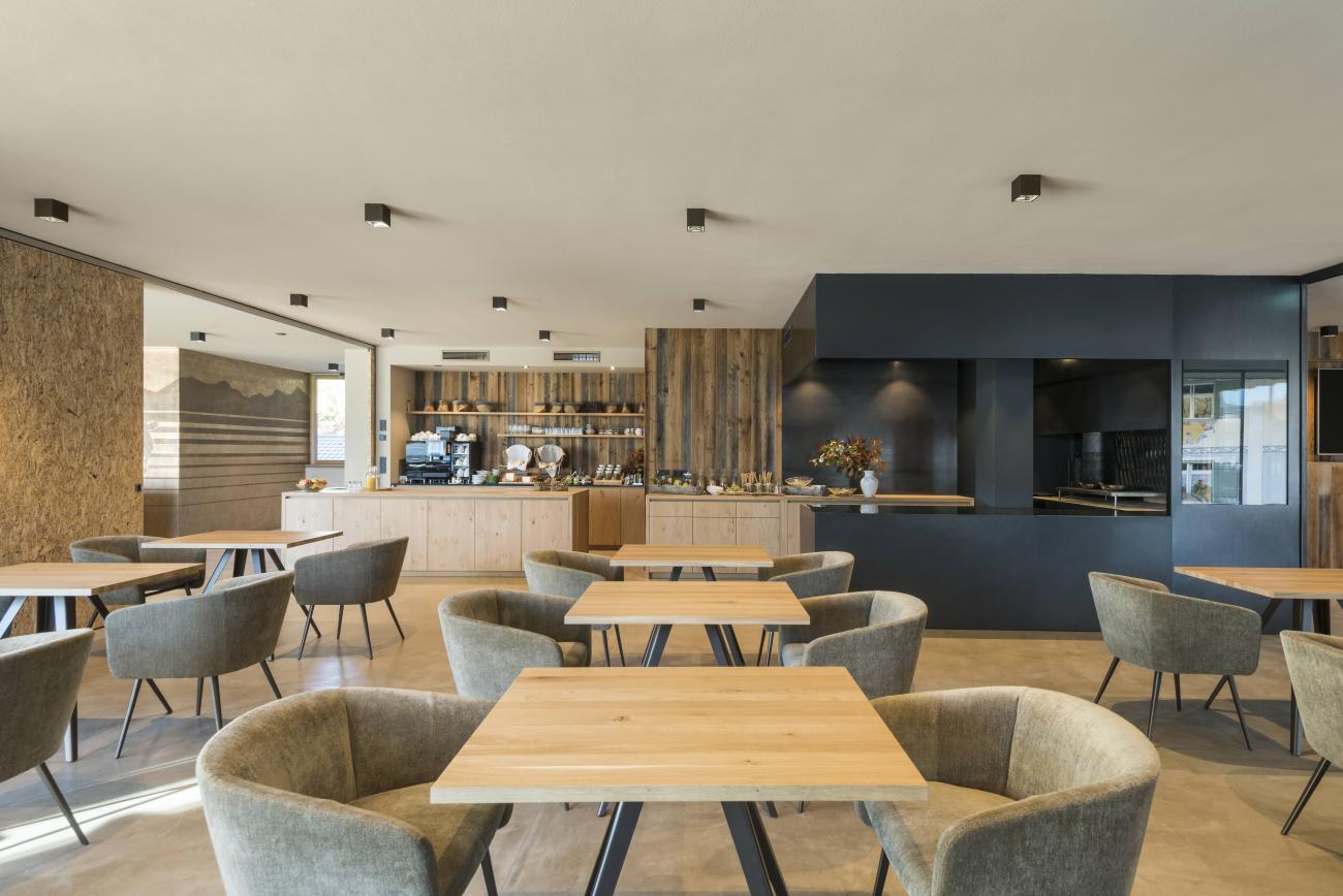 Frühstücksraum im Ellgass Allgäu Hotel