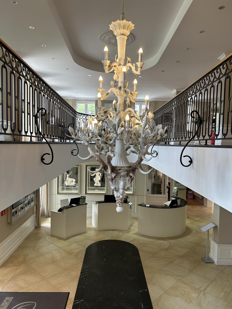 Lobby im Naturresort & Spa Schindelbruch