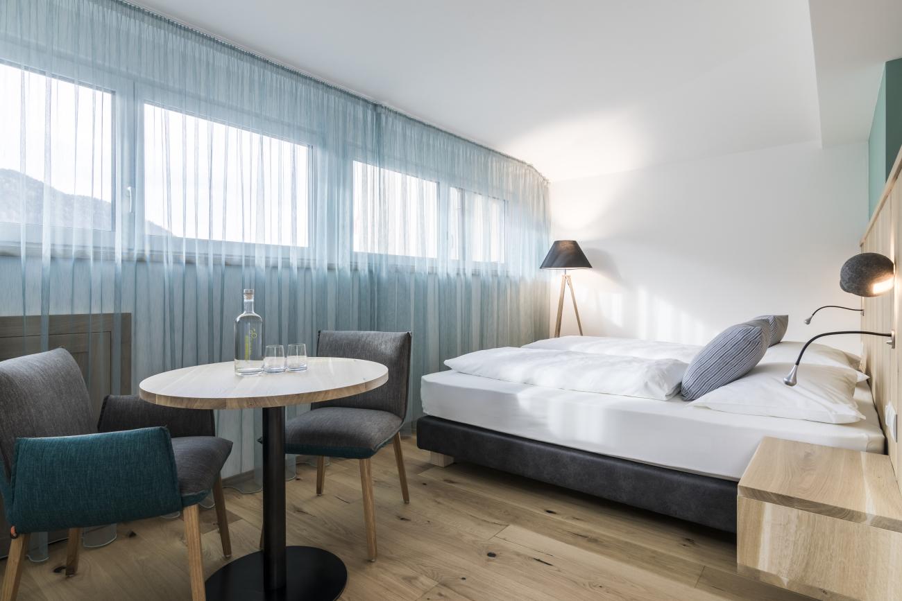 Zimmer Merkur im Bio- & Bikehotel Steineggerhof