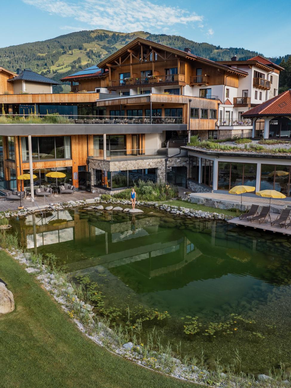 Change Maker Hotel Sonnberghof von oben