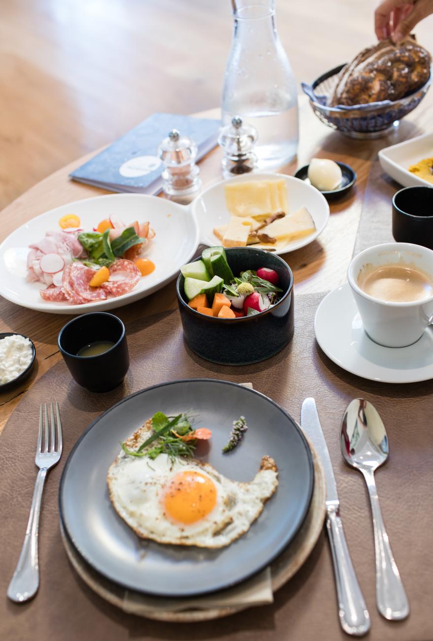 Change Maker Hotel Bergergut Frühstück