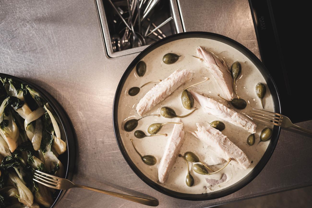 Change Maker Hotel OLM Food Kulinarik Teller von oben Buffet