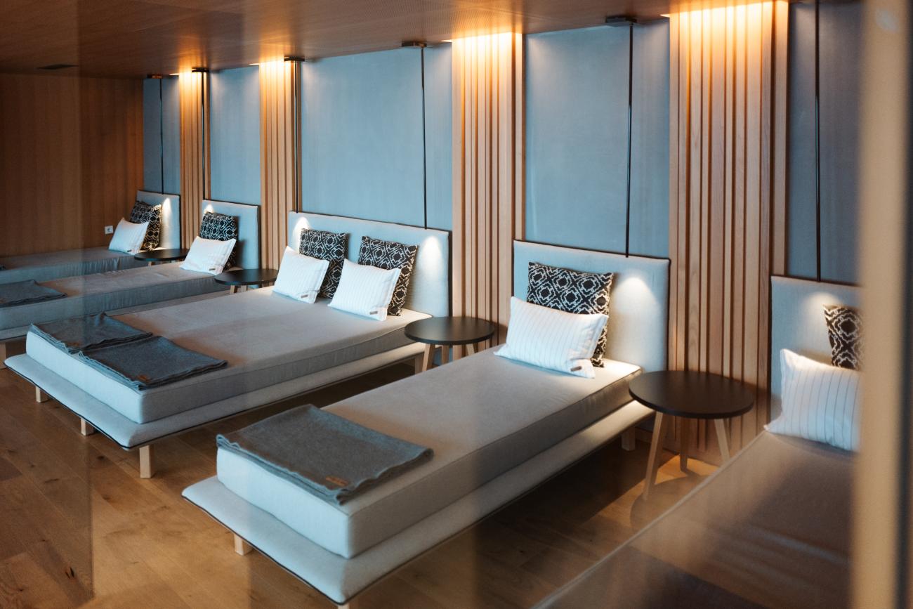Ruheraum im Biohotel Daberer
