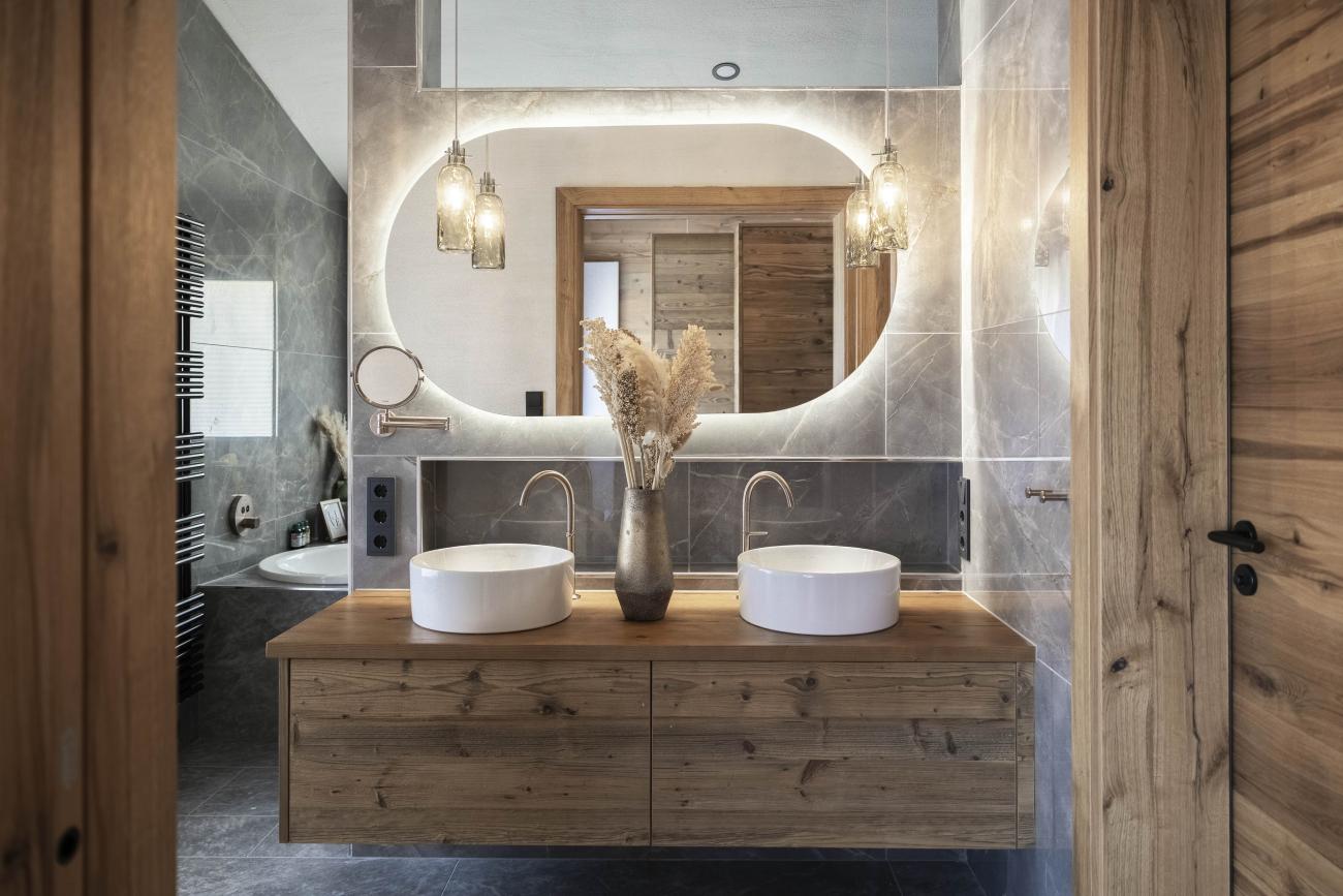 Badezimmer von Holzbau Maier