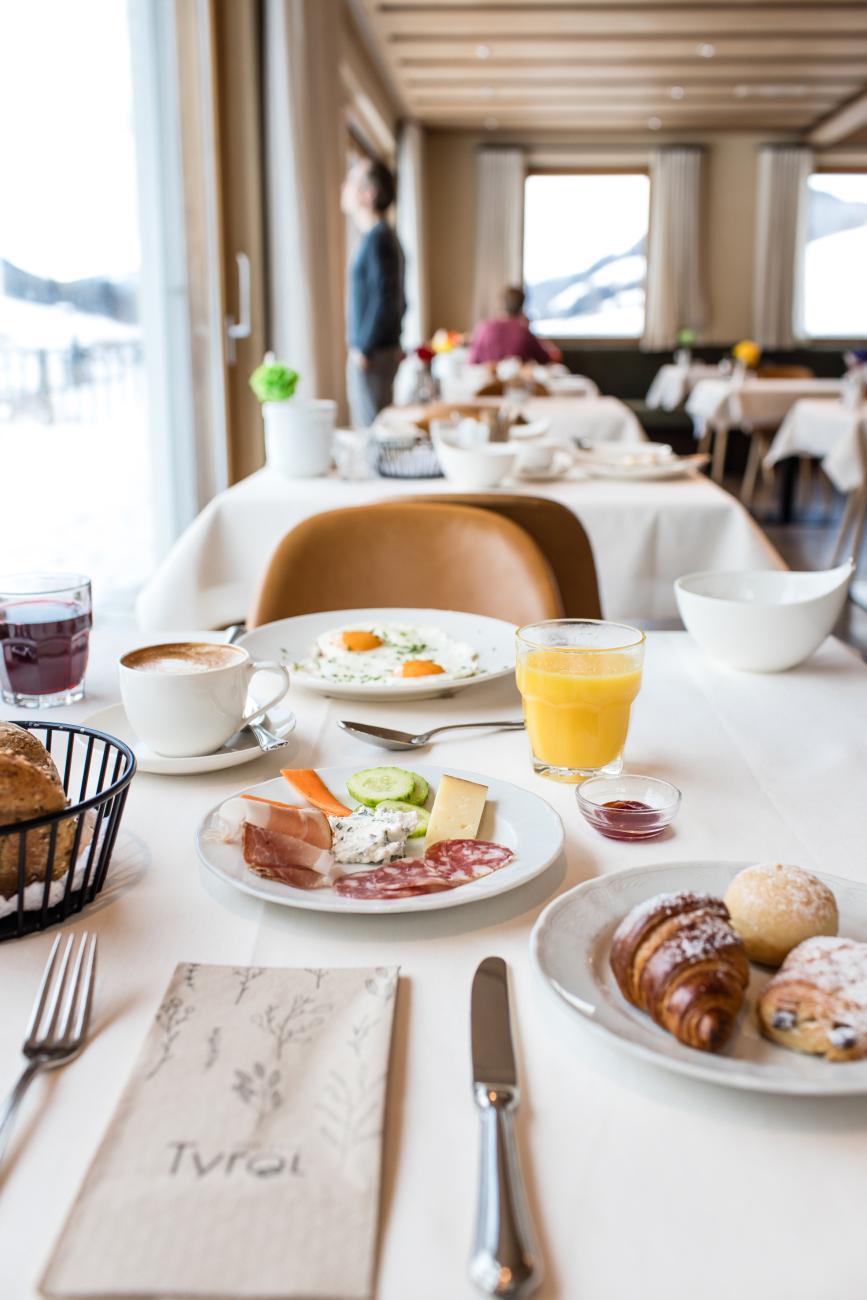 Hotel Tyrol Dolomites Slow Living Frühstück