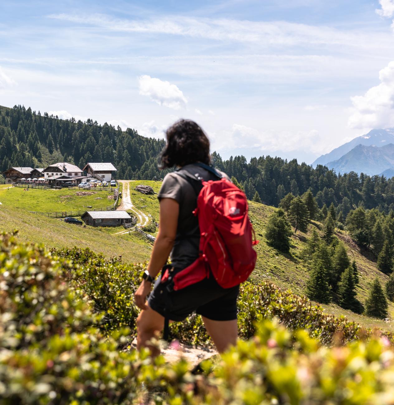 Schenna Wandern Berggipfel Südtirol