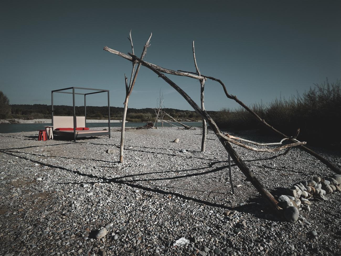Zeitraum Bett in der Natur