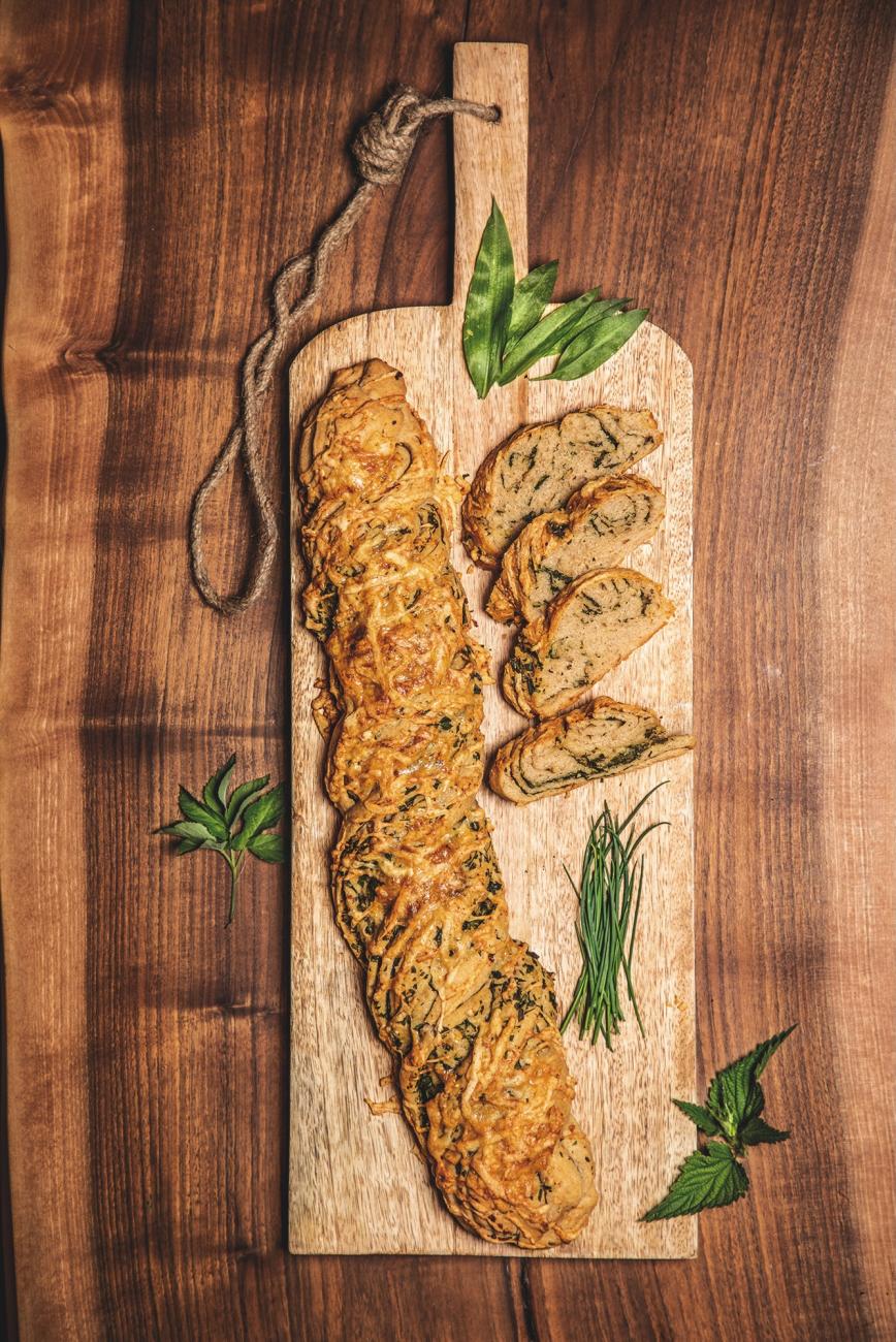 Kräuterbaguette aus dem Retter Biogut