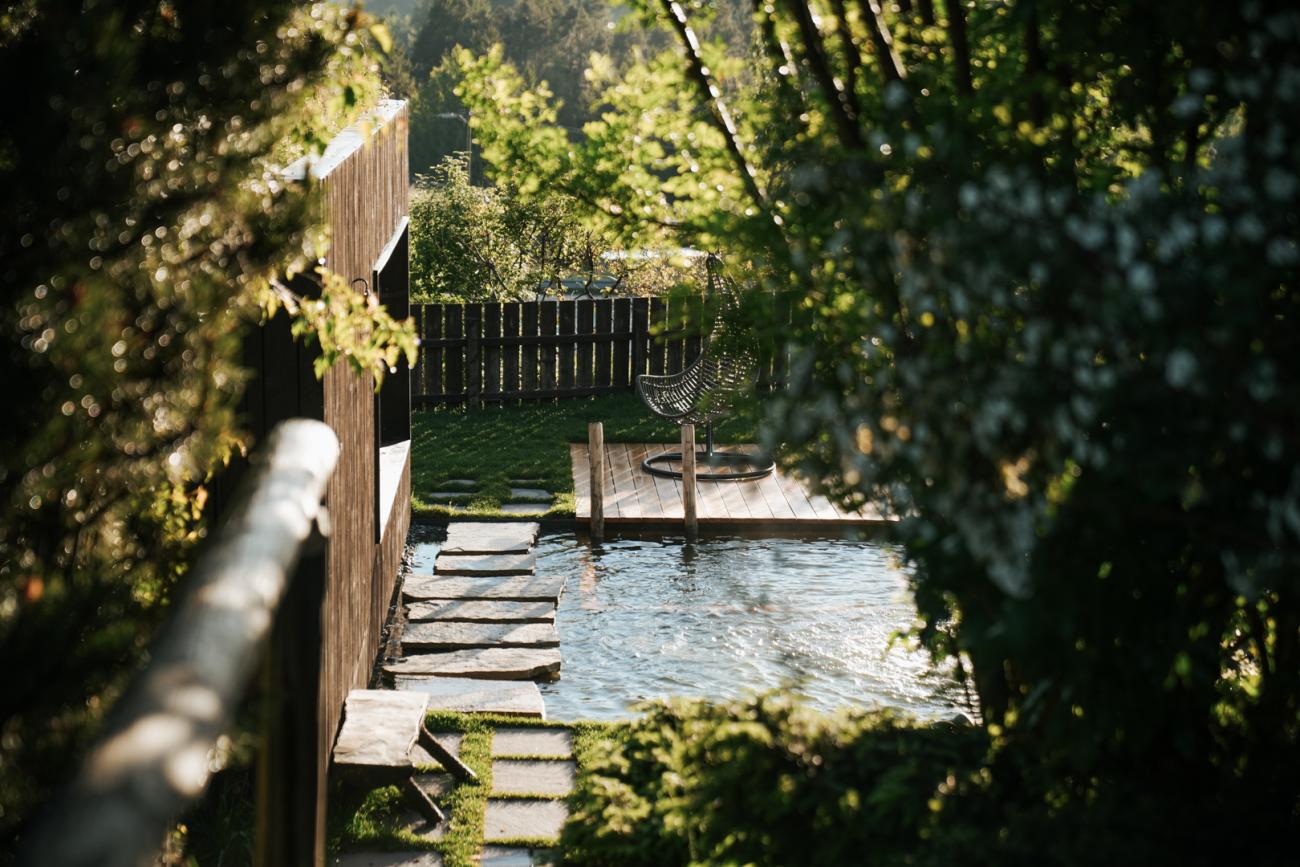 Außenspa im Green Luxury Hotel Pfösl
