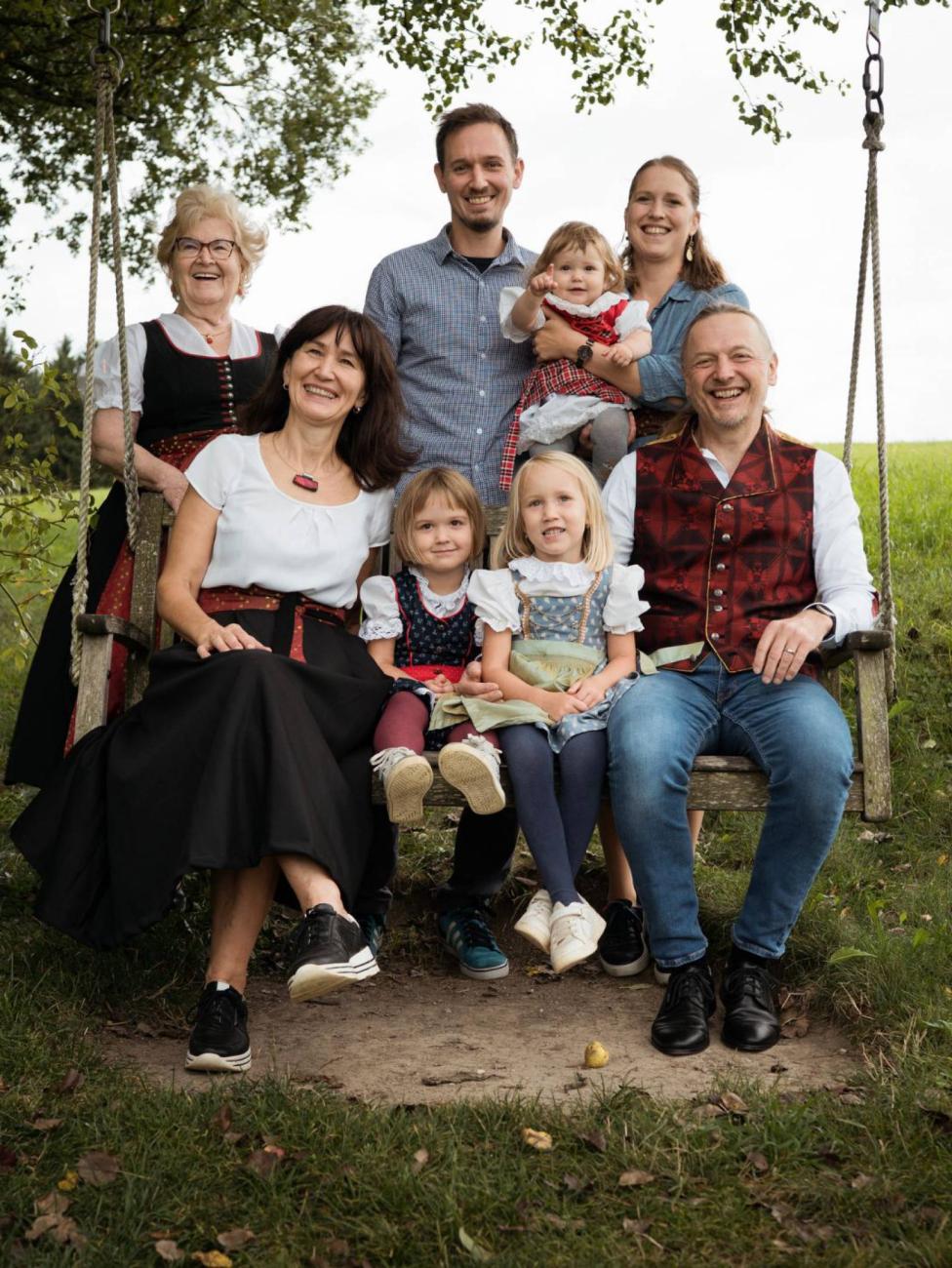 Familie Scheiblauer 4 Generationen