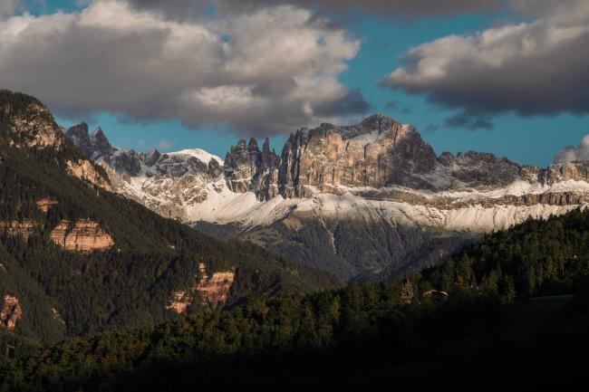 Im Bio- und Bike-Hotel Steineggerhof in Südtirol ist der Hauptakteur das traumhafte Bergpanorama.