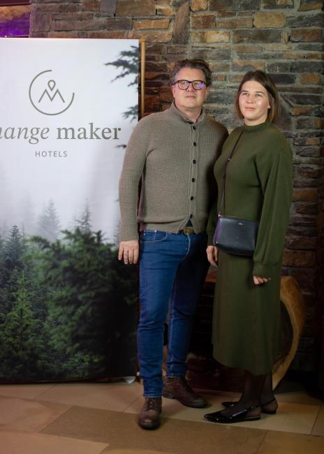 Hendrik und Sandra Fennel vom Hotel Maier. 