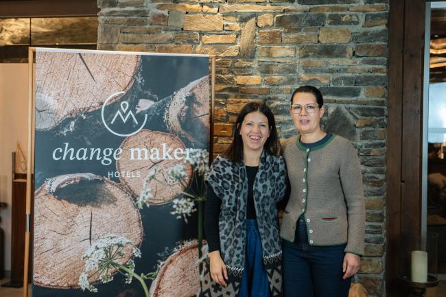 Maria und Petra Oberkofler vom Hotel Zum Hirschen. 