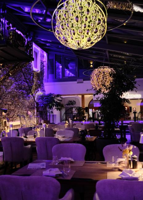 Restaurant im Hotel Klosterbräu. 