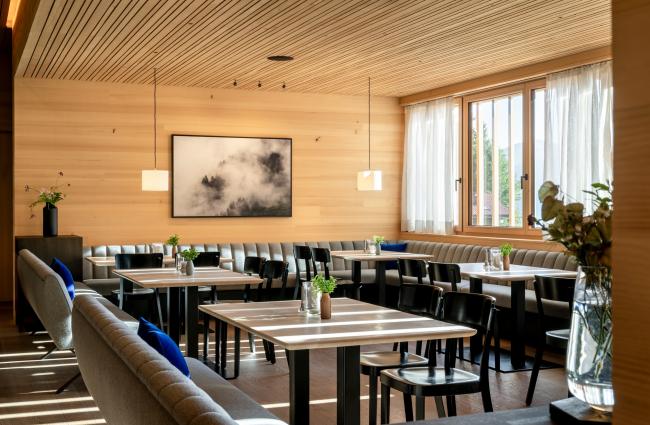 Restaurant in der Fuchsegg Eco Lodge