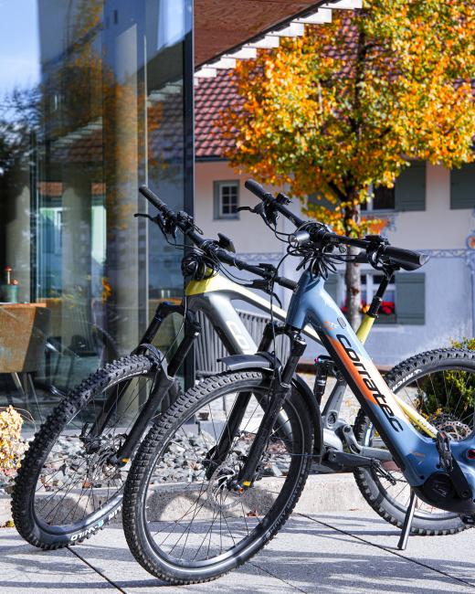 E-Bikes vom Ellgass Allgäu Hotel