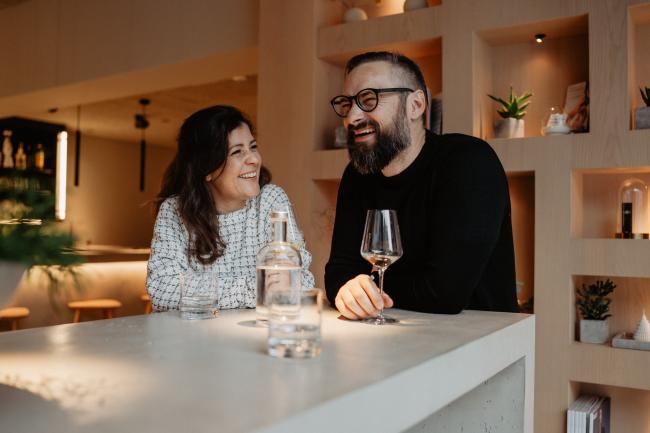 Gastgeber Lilly und Christoph Lindner