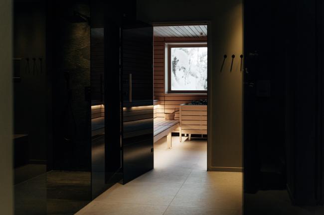 Sauna im Haus Jausern