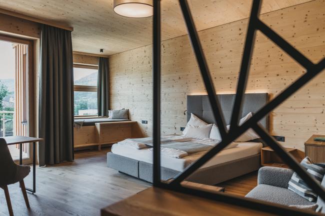 Change Maker Hotel Naturhotel Molzbachhof Holzbau Weitblickzimmer