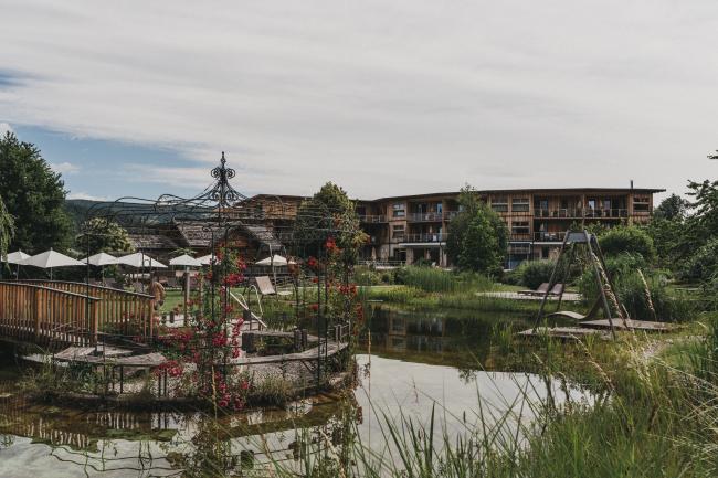 Change Maker Hotel Naturhotel Molzbachhof Holzbau Garten Adults Only Spa