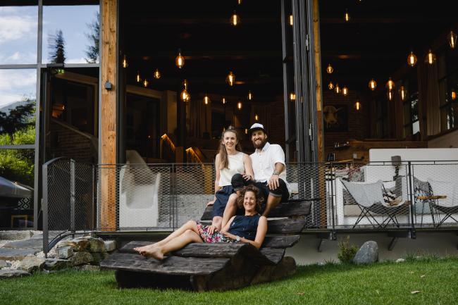 Change Maker Hotel Sendlhofer´s Lukas Sendlhofer und Martina Sendlhofer und Eva Goldmann