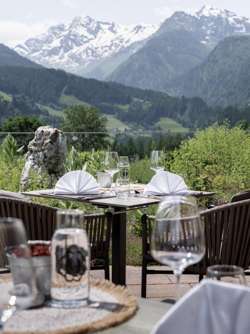 Change Maker Hotel Sonnberghof Terasse