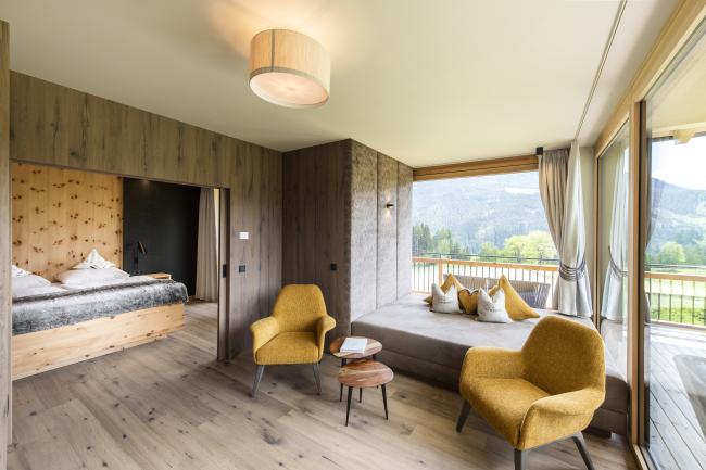 Change Maker Hotel Sonnberghof Zimmer